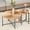 Natural Wood+Brown, variant on Distressed cylindrical shape, Rustic charm - Fit modern farmhouse interiors well