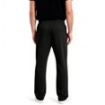 thumbnail image 5 of Men's Casual Baggy Sweatpants Straight Leg Cotton Sweat Pants Open Bottom Lounge Joggers with Pockets Black M, 5 of 5