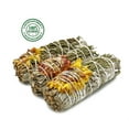 thumbnail image 2 of Floral White Sage Smudge Sticks with Flowers 3 Pack for Cleansing Home, Meditation, Yoga, Healing and Smudging  Sustainably Sourced California White Sage Bundles Summer Glow, 2 of 5