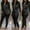 Black, variant on ZAZYULZ Vacation Outfits for Women 2024 Women Fashion Solid Siamese Pant Zipper Long Sleeved Turtleneck Jumpsuit(Red,L)