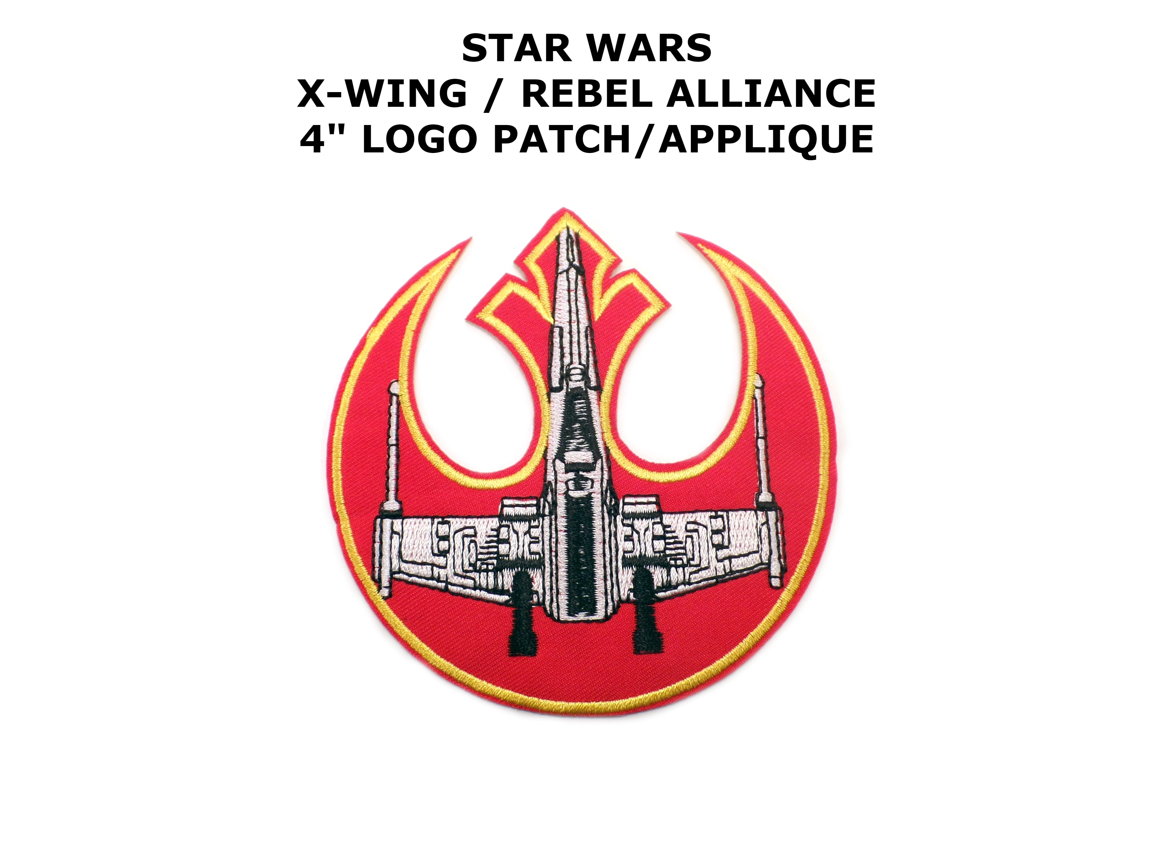 Star Wars XWing & Rebel Alliance SciFi Embroidered Iron/Sewon Comics