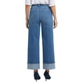 thumbnail image 2 of NYDJ womens  Petite Teresa Stillwater Lake Wide Leg Jean, 8P, 2 of 3