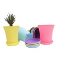 thumbnail image 3 of UPOUART 20Pcs Plastic Flower Trays Round to Catch Excess Water for Balcony Plants, 3 of 8