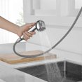 thumbnail image 2 of Hand Shower Kitchen Faucet Jets Shower Head Replacement Hand Shower For Kitchen Mixer Tap, Chrome, 2 of 4