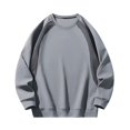 thumbnail image 5 of Men's Sweatshirts Casual Crewneck Pullover Sweatshirts GY1 L, 5 of 5