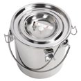 thumbnail image 1 of Ordeñadora De Cabras, Bomba De Ordeño Eléctrica, Pulsación De Vacío Portátil Para Vacas Y Cabras, Capacidad 5L Acero Inoxidable Con Silicona Y PVC, 1 of 7