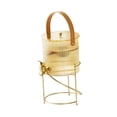 thumbnail image 4 of Dispensador de bebidas con grifo, hervidor de agua fría con grifo, jarra de bebida fría de lujo, jarra de agua equipada para fiestas, campamentos, 35 litros, 4 of 10