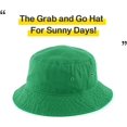 thumbnail image 4 of ORUYROP Unisex Washed Cotton Bucket Hat Summer Outdoor Cap, 4 of 6
