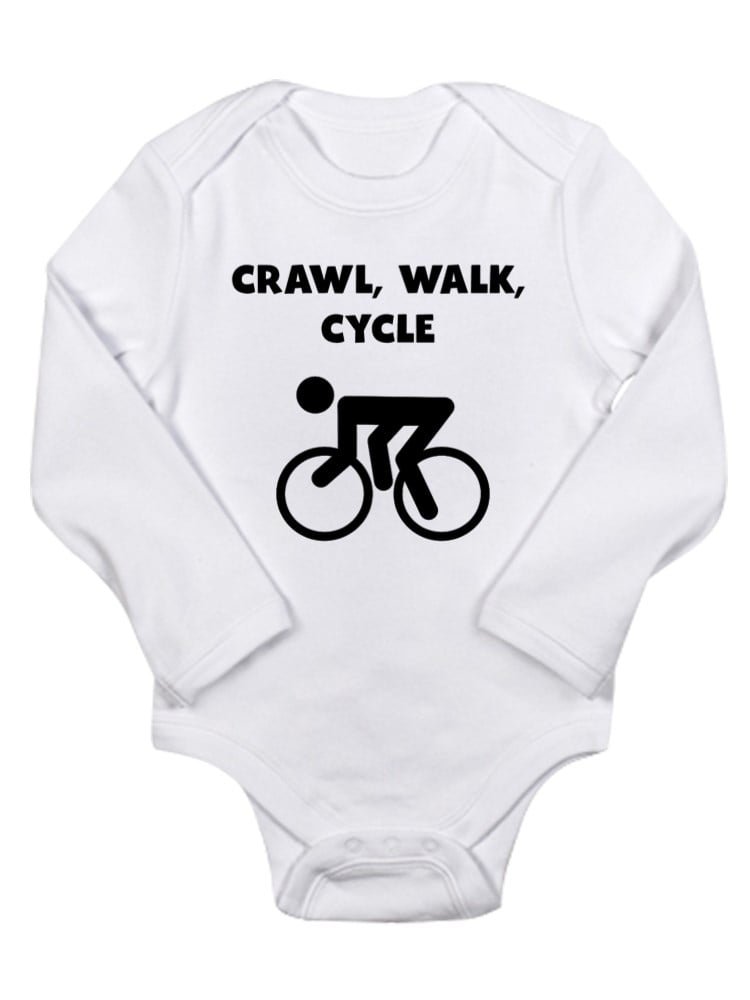 Newborn Kids Crawl Walk Ride Printed Long Sleeve 100% Cotton Infants Tops Newborn Kids Crawl Walk Ride Printed Long Sleeve 100% Cotton Infants Tops