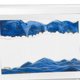 thumbnail image 2 of Exhibición De Arte De Arena 5 pulgadas Sand Art Quicksand 3D paisaje que fluye arena imagen reloj de arena (azul), 2 of 7