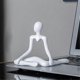 thumbnail image 2 of Nordic Abstract Statue Abstract Figure Sculpture Small Ornaments Mini Modern Art Desktop Decor B, 2 of 5