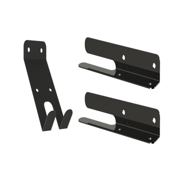 Soporte Pedal Pared para Bicicleta 8041 Bikeparkingsystem Negro