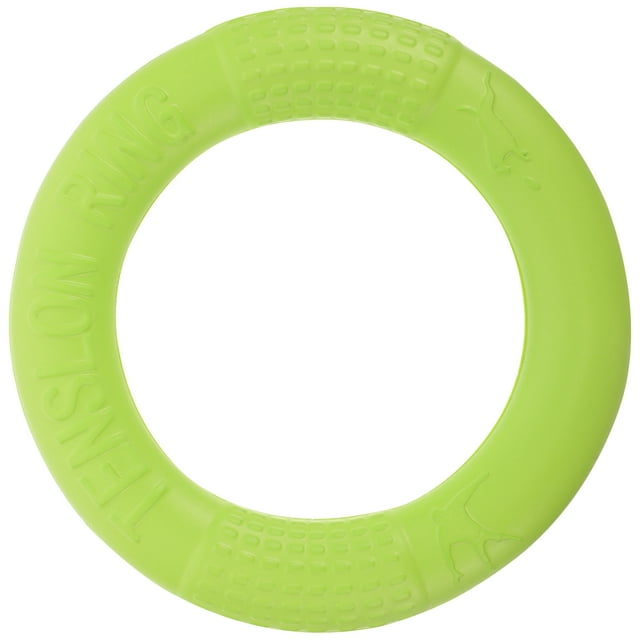 Miangastore Dog Disc Ring Toy Throwing Ring Training Toy Outdoor Dog Flying Disc Toy Chewing Toy