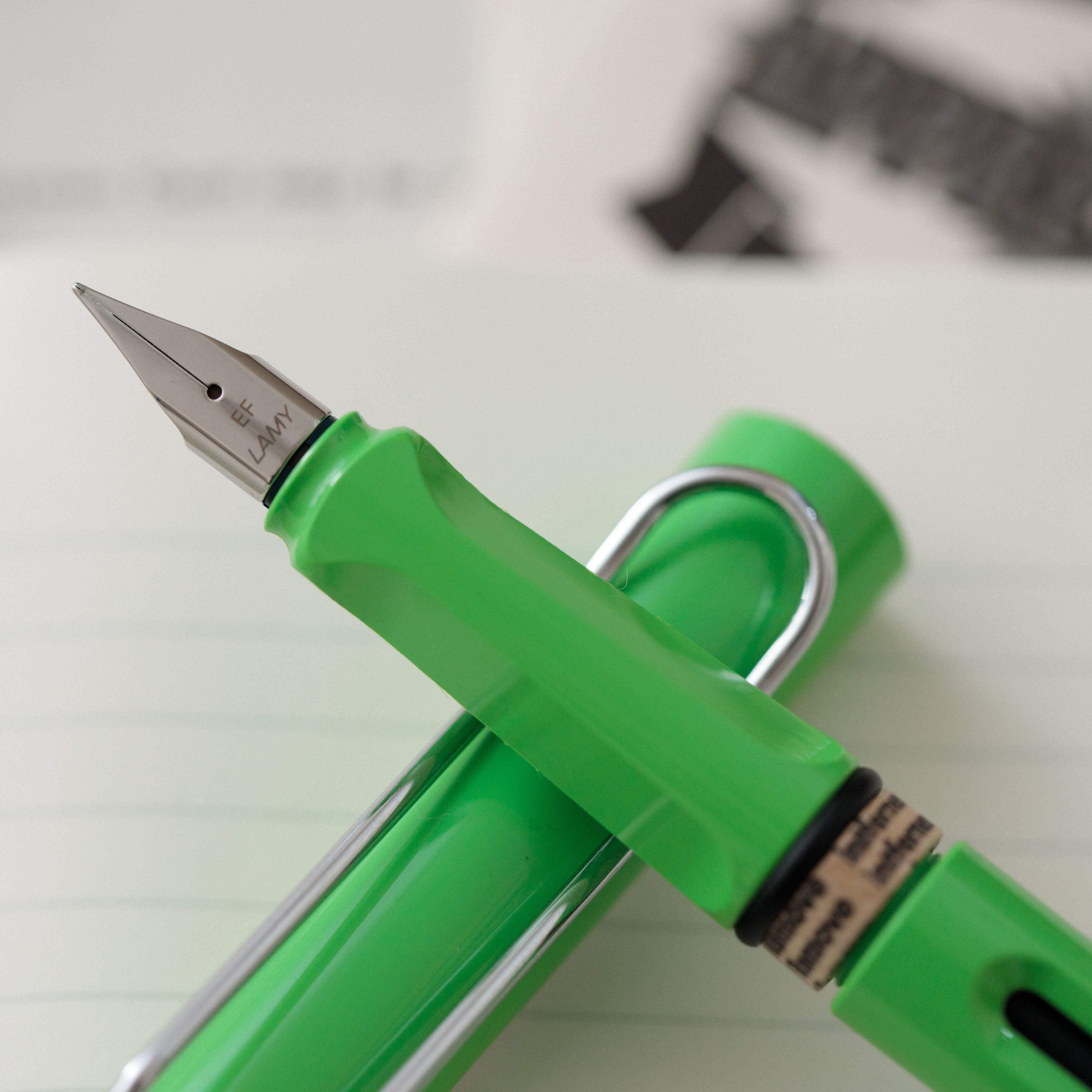 Lamy Safari Fountain Pen - Green, Fine Nib