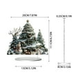 thumbnail image 2 of 2D Christmas Decorative Item, Winter Gift for Home Decor and Holiday Display - Style B, 2 of 7