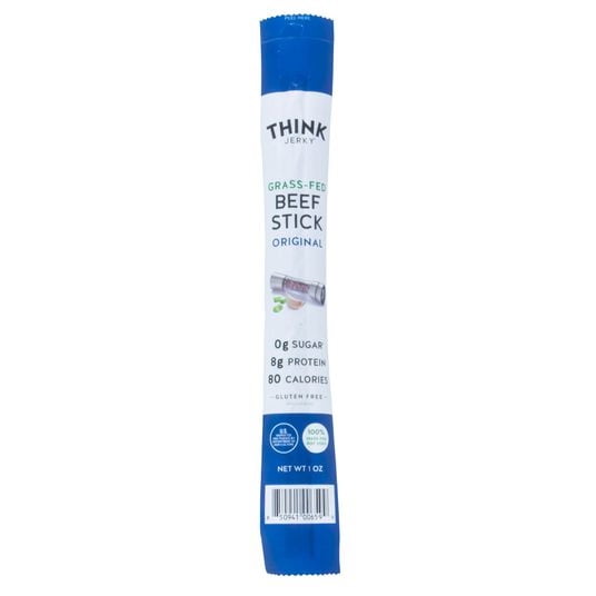 Think Jerky Beef Stick, Original, Grass-Fed - 1 oz