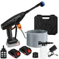 thumbnail image 3 of Aruwei Cordless Pressure Washer, Battery Powered Pressure Washer, Cordless Pressure Washer with 6-in-1 Adjustable Nozzles, 24V Portable Car Power Washer with 2 Rechargeable 1.5Ah Battery Auto Washer, 3 of 8