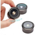 thumbnail image 3 of 3pcs Black Stainless Steel Jewelry Gift Boxes with Velvet Cushion and Clear Window 1.3x0.6 Gemstone Display Box, 3 of 9