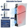 thumbnail image 3 of EEEkit Cooling Fan Fit for PS5 Slim Disc/Digital Editions, Silent Efficient Cooler with 2 Adjustable Fans, USB 3.0 Port, 3 of 7