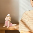 thumbnail image 3 of Estatua de pose de yoga Sunnimix Adorable Meditación Decoración Regalos de arte creativo Resina coleccionable única Bunny Girl, 3 of 8