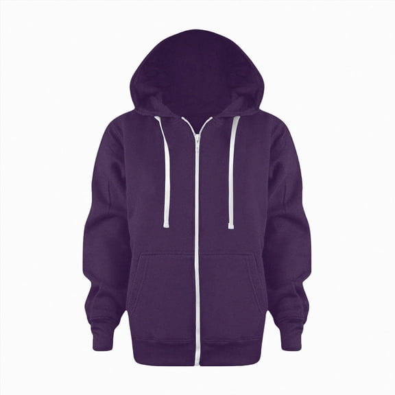 NIEWTR Boys And Girls Zip Up Hoodies Sweatshirt Casual Jacket Kids Fall Winter Clothes Long Sleeve Tops With Pockets
