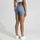 thumbnail image 4 of Pantalones para correr lisos con escote en V profundo, mallas con escote en la espalda baja, pantalones cortos de entrenamiento para gimnasio, pantalones cortos de Yoga para mujer, mallas para mujer, 4 of 5