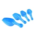 thumbnail image 1 of Billuyoard Cucharas medidoras de cocina, 4 Uds., cucharadita, café, azúcar, cuchara para hornear pasteles, tazas medidoras de harina, utensilios de Cocina y Comedor Azul Billuyoard HA003365-01, 1 of 6