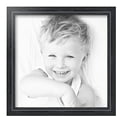 thumbnail image 2 of ArtToFrames 14" x 14" Galleria Noir Picture Frame, 14x14 inch Black MDF Poster Frame (WOM-4083),  Pack, 2 of 8