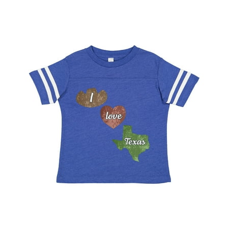 

Inktastic I Love Texas Gift Toddler Boy or Toddler Girl T-Shirt