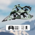 thumbnail image 1 of Avión de juguete teledirigido para exteriores, fácil de controlar, avión de portátil de fija, ideal como regalo de cumpleaños para niños. Verde con 1 batería, 1 of 7