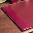 thumbnail image 2 of Dacasso Cuir Bordeaux 30" x 18" Coussin de Bureau, 2 of 5