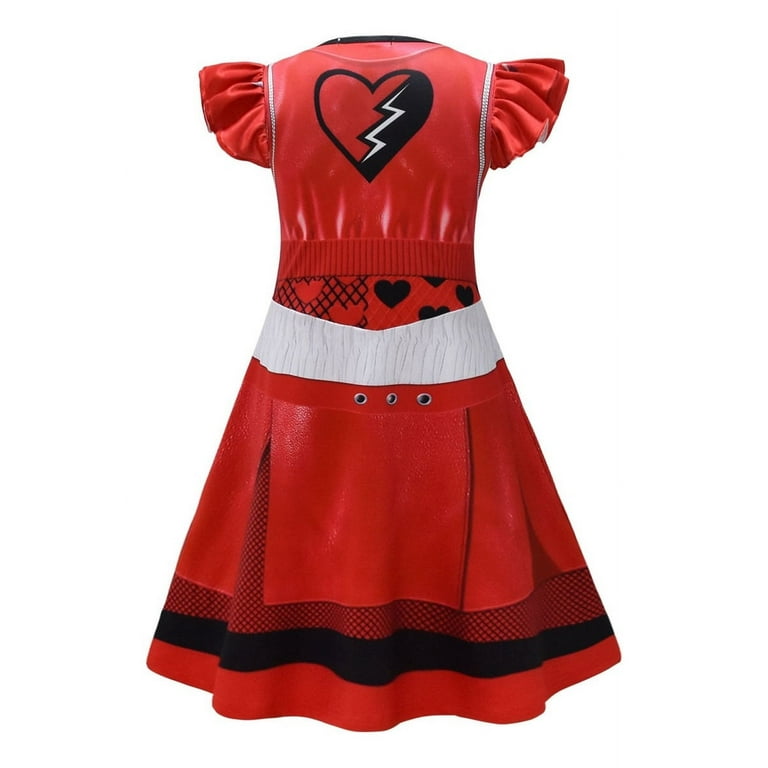 Descendants 4 The Rise of the Red Charming Chloe Princess Dress for Girls Movie Party Costume Featuring a Lovely Skirt Ideal for Birthday Gifts and Themed Parties A Dreamy Gift for Young