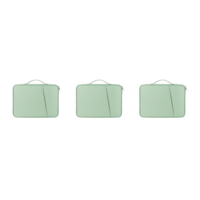 Funda protectora Kearding para portátil nylon a prueba de arañazos 12.9-13 pulgadas Verde