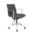 thumbnail image 1 of Laura Davidson Furniture SOHO II Ribbed Management Office Chair (Charcoal Fabric), 1 of 2