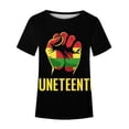 thumbnail image 4 of Simua Womens Summer T-Shirts Fashion Printed Fourth July Tee Shirts Casual Short Sleeve Crewneck Tee Tops, 4 of 5