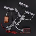 thumbnail image 5 of Car 12V 16 LED Red & Blue Police Strobe Flash Emergency Warning Lamp, 5 of 5