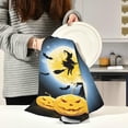 thumbnail image 6 of Coolnut Funny Halloween Pumpkin Kitchen Dish Towel Set,Drying Kitchen Towels Tea Towels Gift Set for Drying Cleaning Cooking Baking 1Pcs Wash cloth, 6 of 7