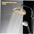 thumbnail image 4 of Cabezal De Ducha Retro De Cobre Rociador De Lluvia Para Baño Ducha De Estilo Vintage Con Salida De Agua Cascada Fácil Instalación Y Limpieza, 4 of 9