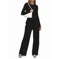 thumbnail image 5 of MLDRA 2 Piece Lounge Sets for Women Sweat Suits for Womens Outfit Track Suits Lounge Sets Comfy Fall Sets Casual Wide-Leg Pants, Spring Fall 2025, 5 of 7