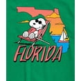 thumbnail image 3 of Peanuts - Florida Snoopy - Toddler And Youth Short Sleeve Graphic T-Shirt, 3 of 6