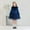 Blue, variant on Dresses for Girls Floral Birthday Girl Dress Kids Dress for Girls 9-10 Years