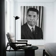 thumbnail image 3 of Activists for African-American Civil Rights Medgar Evers Retro Poster Picture Print Canvas Poster Wall Paint Art Posters Decor Modern Home Artworks Gift 24x36inch(60x90cm), 3 of 6