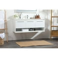 thumbnail image 2 of 48 inch single bathroom vanity in white, 2 of 8
