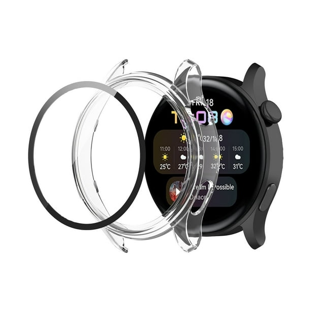 Para Huawei Watch3 Active Premium Soft TPU Protector de pantalla con película endurecida