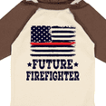 thumbnail image 4 of Inktastic Future Firefighter USA Boys or Girls Long Sleeve Baby Bodysuit, 4 of 5