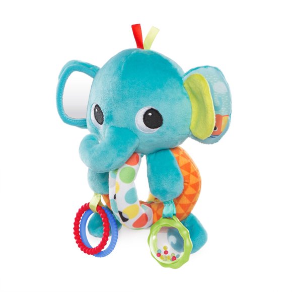 Jouets à câliner Explore & Cuddle Elephant de Bright Starts pour bébés