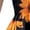 Orange, variant on Gunia Little Girls Hawaiian Dress Sleeveless Baby Floral Print Strappy Lightweight With Adjustable Ties Casual Outfits Sundress For Holiday Beach Black Dress For Toddler Girls 18M-6Y