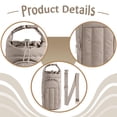 thumbnail image 5 of harayaa Water Bottle Carrier Bag Crossbody Water Bottle Holder for Travel Hiking Gym Camel, 5 of 8