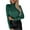 Green, variant on Hfyihgf Women's Mock Turtleneck Sweater Long Sleeve Ribbed Cable Knit Pullover Slim Fit Soft Jumper Tops（Black,L)