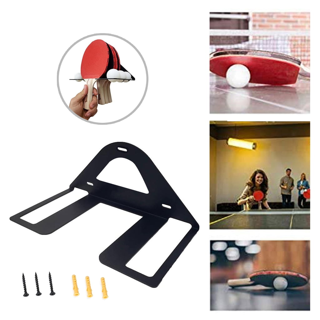 Pingpong Paddle Holder, Table Tennis Display Rack, Pingpong Paddle Display Rack, Pingpong Racket Wall Mount Organizer